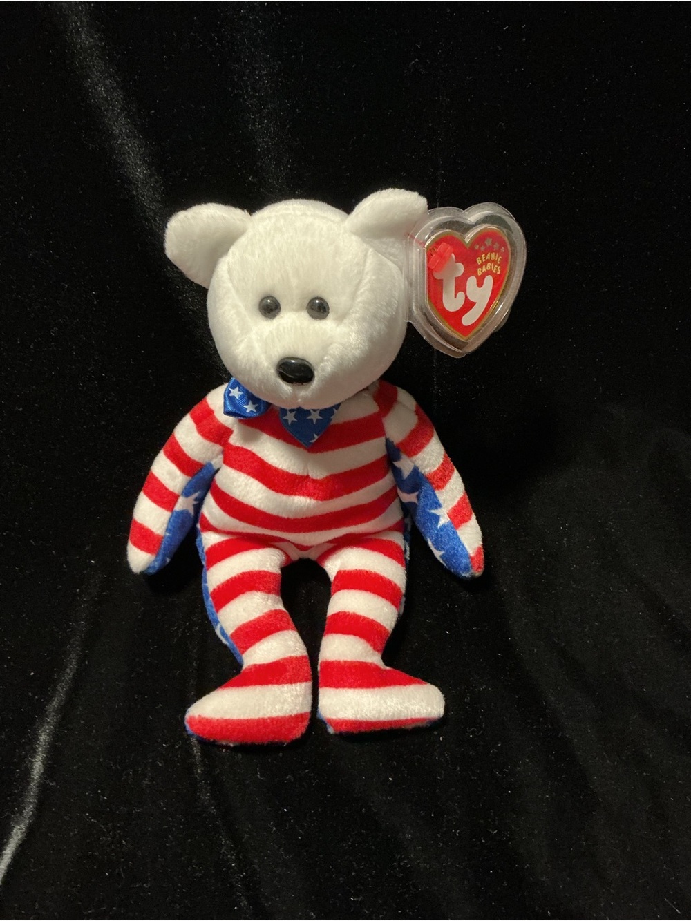 Ty Patriotic Bear Trio Plush - Red, Blue, White - Picture 10 of 10